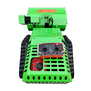 Nông nghiệp tự hành Robot điều khiển từ xa làm cỏ và thanh toán bù trừ máy, theo dõi Orchard Máy cắt cỏ - Product Image 3