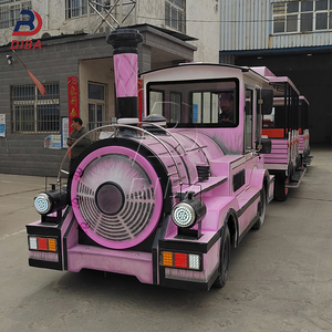 قطار كهربائي بدون تتبع للأطفال للمنتجع والملاهي والجذب السياحي قطار مشاهدة المعالم السياحية - Product Image 4