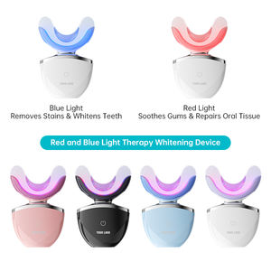 Appareils de blanchiment des dents à LED rouge et bleue Blanchiment rapide Rechargeable par USB-C Conception étanche pour les dents sensibles Beauté à domicile - Product Image 4