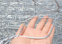 Panier gabion galvanisé de qualité supérieure, revêtement PVC, mur de soutènement gabion, boîte gabion pour la protection du sol
