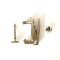 1/4 1/2 3/4 4/4 Chrome Métal Violon Fiddle Corde Ajusteur Violon Fine Accordeur pour Violon Pièces