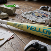 Tongkat Pemukul Senior Liga YumuQ yang Dapat Disesuaikan (OEM) |   USSSA |   Turunkan -8 |   2 3/4" Laras Senapan |   1 buah. Tongkat Bisbol Anak-Anak dari Paduan Aluminium