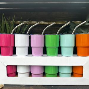 Vaso Térmico Mini de 2oz al por Mayor, Vaso de Chupito en Blanco, Vaso para Coche Personalizable con Tapa, Vaso de Vino Aislado - Product Image 6