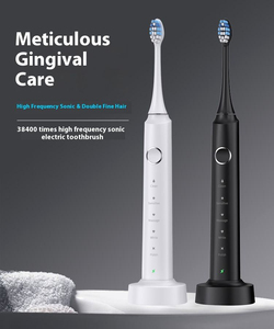 Brosse à dents électrique sonique 5 vitesses 6 têtes de brosse rechargeable pour adulte charge sans fil ipx7 - Product Image 3