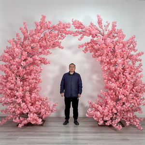 Árbol de Flores de Cerezo de Seda Artificial para Decoración de Bodas y Año Nuevo, Tamaño y Color Personalizables - Product Image 1
