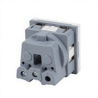 Prise murale standard Schuko allemande avec volet de sécurité, prise électrique européenne pour usage domestique, commercial et armoire de stockage d'énergie