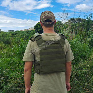 เสื้อกั๊กยุทธวิธี1000D ใหม่ตัดด้วยเลเซอร์แบบโมดูลาร์พร้อมถุงใส่ลายพรางสำหรับเสื้อกั๊กฝึกซ้อม - Product Image 2