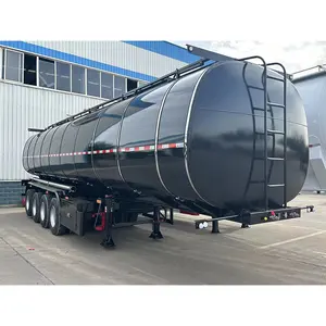 Yuetong marque 3 4 essieux 30000L isolation chauffante bitume liquide réservoir d'asphalte citerne Semi remorque pas cher à vendre