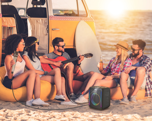 Loa di động Trendwoo OEM IPX5 với âm thanh mạnh mẽ, đèn LED, âm trầm sâu, chức năng karaoke - Product Image 6