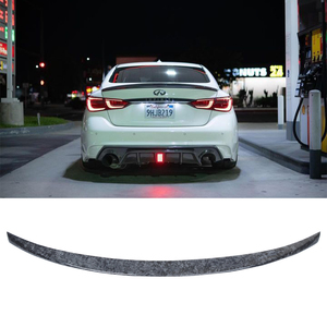 Aileron arrière en fibre de carbone forgée de style américain pour Q50 Q50S Q50L 2013-2023 - Product Image 2