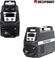 Soudeuse MIG MAG MMA ARC semi-automatique économique Decapower 220V 200A certifiée CE, équipement de soudage à l'arc pour garage domestique