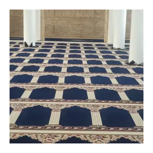 מוסלמי קיר לקיר תפילת שטיח רול מסגד תפילת שטיח