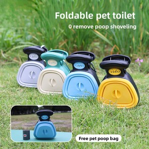 Fournitures durables et écologiques en plastique pour animaux de compagnie Sac à crottes spécial à clip pliable pour l'extérieur du fabricant pour la marche des chiens - Product Image 2