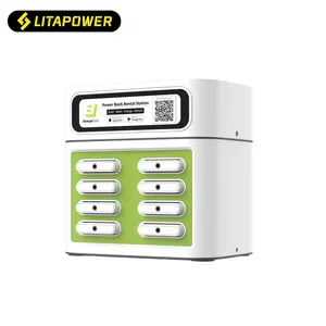 Shenzhen Factory OEM 5V/2A 5000mAh Charging Rental Powerbank Station Shared Power Bank For Restaurant Without Power Banks