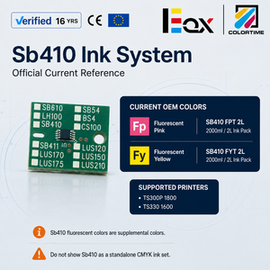 Puce d'encre Sb410 en gros pour imprimante à sublimation thermique Mimaki TS300P 1800 <span class=keywords><strong>TS330</strong></span> <span class=keywords><strong>1600</strong></span> – Fournisseur direct d'usine, usage industriel et commercial - Product Image 3