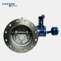 Clapet anti-retour papillon entièrement mécanique sans alimentation électrique pour l'élimination des chocs d'eau, en WCB/GGG50, pour système de traitement de l'eau à micro-résistance