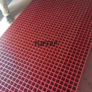 FRP <b>Mesh</b> Grid Fiberglass Grating for Platform, Walkway - Product Image 3