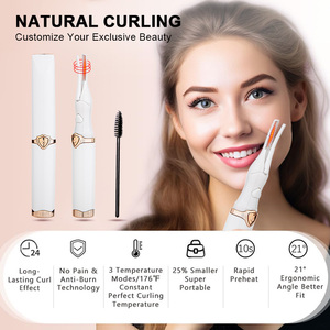 Rizador de Pestañas Eléctrico 3D Compacto Recargable por USB para un Planchado Natural y Duradero, Clip Rizador de Pestañas para Chicas - Product Image 2