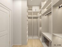 Systèmes de garde-robe promenade dans le placard moderne de luxe personnalisé conception de placards de chambre à coucher en bois pour la chambre à coucher garde-robe ouverte