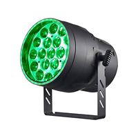 Projecteurs LED professionnels Zoom 19x15W RGBWA/Blanc à effet Wash, faisceau mobile DMX512/Contrôle sonore, IP33, en alliage d'aluminium