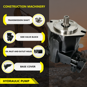 Heavy Duty A10VO45 <b>Variable</b> Piston Pump Anti-Wear for Mine & Construction Harsh Sites - Product Image 2
