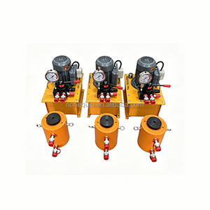 Vérin hydraulique à piston solide double effet, ultra haute pression, électrique, pour levage de ponts et applications de levage - Product Image 2