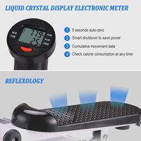 Produit Tendance 2026 : Meilleur Équipement de Fitness à Domicile – Mini Stepper Aérobie avec Écran LCD, Petit Appareil d'Exercice