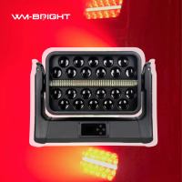 LED Moving Head Zoom Strobe Wash Bühnenlicht, 144x5W RGB+CW 4in1, Kaltweiß, IP65-zertifiziert für Outdoor-Events und Konzerte