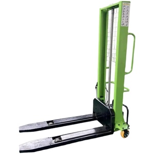 Carretilla elevadora de paleta de batería de litio Walkie Apilador de autocarga eléctrico completo 1,6 M 500kg Carretilla elevadora apiladora de paleta manual portátil - Product Image 1