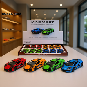 Kinsmart pour Revuelto Livery Edition 1:38 – Voiture miniature à rétrofriction, modèle de collection, ensemble de jouets - Product Image 3