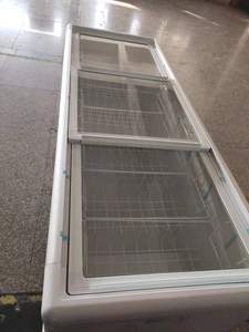 Nevera refrigeradora con puerta de vidrio plano de 650L, de tipo arcón congelador, 2, 2, 2 uds. - Product Image 3