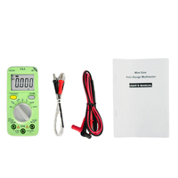 VA25A Multimeter Saku Digital Pintar 600V 1A 20M Auto Trms Pengukur Arus Tegangan Resistansi Tipe K 4-Digit