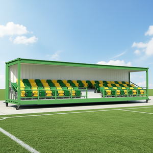 Gradas Modulares Temporales 20HC 40HC, Gradas Móviles en Contenedores con Asientos Plegables para Eventos al Aire Libre - Product Image 1