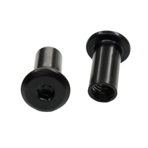 M3 M4 M5 M6 M8 Đen Kẽm Mạ Lớn Phẳng Hex Hexagon Ổ Cắm Đầu Đinh Tán Kết Nối Chèn Khớp Tay Áo Cap Mông Nut - Product Image 3