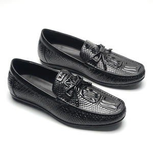 Chaussures décontractées sur mesure, luxueuses et élégantes, chaussures habillées en cuir confortables pour hommes - Product Image 2