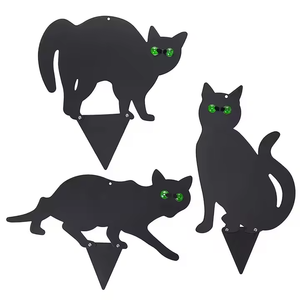 Repelente de Aves Metálico de Doble Cara, Resistente a la Oxidación, con Gancho para Colgar y Estaca para el Suelo, para Hogar, Balcón, Soporte para Macetas, Techo y Jardín - Product Image 2