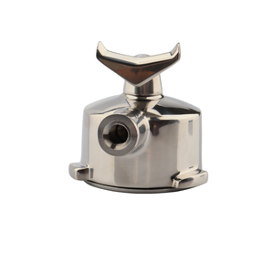 Porte-filtre en acier inoxydable 304 à double bec verseur 54 mm, design moderne et luxueux, écologique, outils de barista pour café expresso - Product Image 6