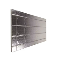 Système de chauffage au sol radiant électrique, thermostat, panneau d'isolation XPS, polystyrène, feuille d'aluminium, inflammabilité B1, 500 kPa