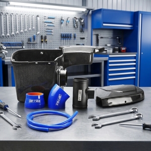 EDDYSTAR Kit d'admission d'air froid en fibre de carbone sèche pour Mazda CX-5 <span class=keywords><strong>2</strong></span>.0L <span class=keywords><strong>2</strong></span>.5L SKYACTIV 2013-2019, PE07133A0A - Product Image 4
