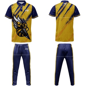Tùy Chỉnh Cricket Thiết Lập Áo Sơ Mi Đội Mặc Hat T20 Cricket Đồng Phục Quần Short Au ICCC Polo Áo Sơ Mi Nam Trẻ Em Trường Polo Cricket Áo Khoác - Product Image 4