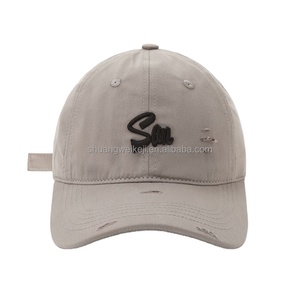 Casquettes de baseball unisexes Hip Hop OEM tendance en coton, style sandwich, 6 panneaux, pour le sport et le streetwear - Product Image 1