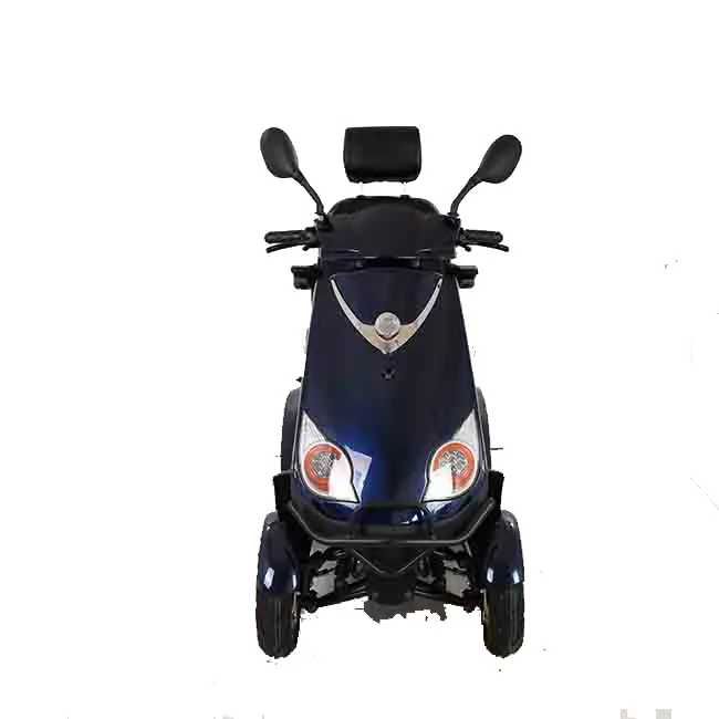 Open passenger tricycle 4-wheeled motorcycle electric tricycle carrying dual-purpose vehicle