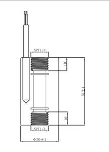 Interruptor de flujo de gas acrílico transparente, aislante y duradero para sistemas de conductos de monitoreo de gas seco en la industria ligera - Product Image 3