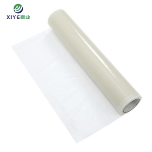 Rouleau de <span class=keywords><strong>protection</strong></span> de tapis en <span class=keywords><strong>plastique</strong></span> temporaire auto-adhésif personnalisé <span class=keywords><strong>Film</strong></span> protecteur PE <span class=keywords><strong>transparent</strong></span> pour déversements de peinture, poussière et saleté, dureté douce - Product Image 1