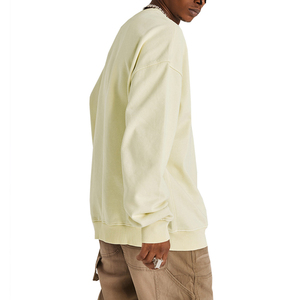 Sweat-shirt à col rond pour homme, sur mesure, à faible MOQ, teinture par pulvérisation, décontracté, lavé, surdimensionné, sweat-shirt à capuche pour homme - Product Image 5