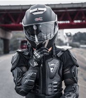 Veste de Protection de sécurité Anti-Collision avec coque en PE épaisse améliorée pour moto de course avec attelle de cou
