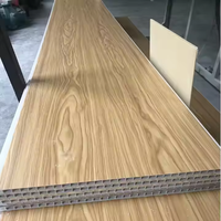 Panel de techo de tira de PVC decorativo entrelazado impermeable