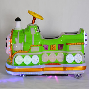 Los niños paseo pequeño tren de parachoques <span class=keywords><strong>del</strong></span> coche batería recargable de la batería <span class=keywords><strong>del</strong></span> coche de parachoques - Product Image 4