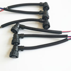 Pabrikan pabrik harnes listrik manufaktur kawat listrik Loom harness otomotif Wanita kawat konektor tahan air - Product Image 1