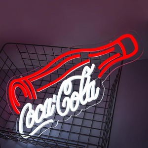 Enseigne néon Cola LED à intensité variable pour la décoration murale de la maison, du centre commercial, du bar, du restaurant, de la fête et du club - Product Image 6